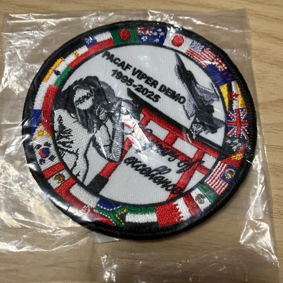 PACAF F-16デモチームの パッチセット