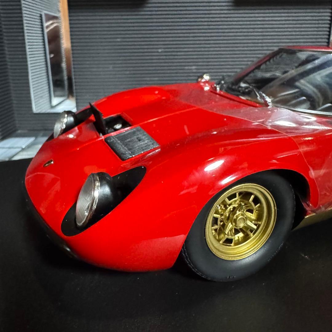 未展示品 京商 1/18 ランボルギーニ ミウラ P400 SV レッド