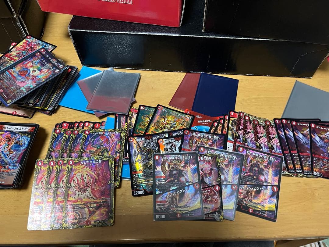 デュエルマスターズ 引退品 大量 デッキ、プロモ多数あり サプライ等付属
