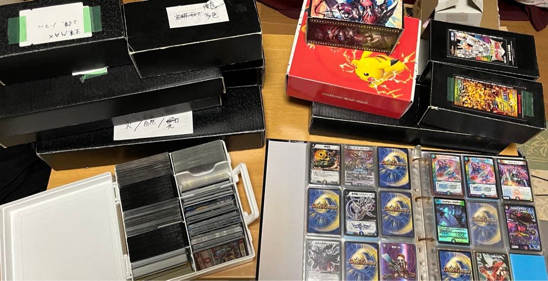 デュエルマスターズ 引退品 大量 デッキ、プロモ多数あり サプライ等付属