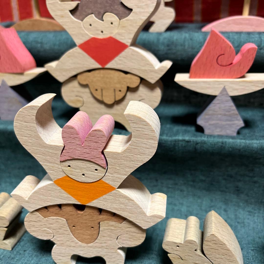 削除予定　お値下げ中　5月人形　組み木　小黒三郎　匿名配送