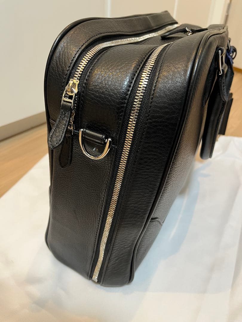 ★美品★Pelle Morbida ビジネスバッグ ブラック