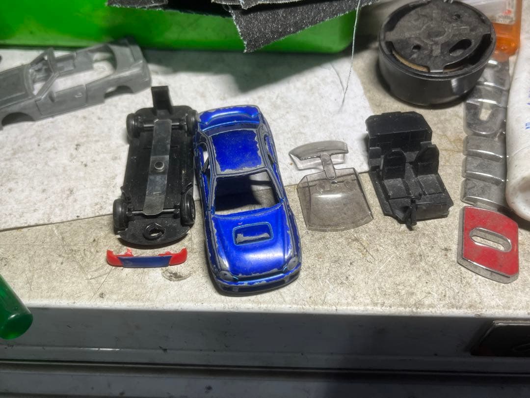 トミカ　インプレッサ　No.54 丸目　WRX 　タカラトミー　改造