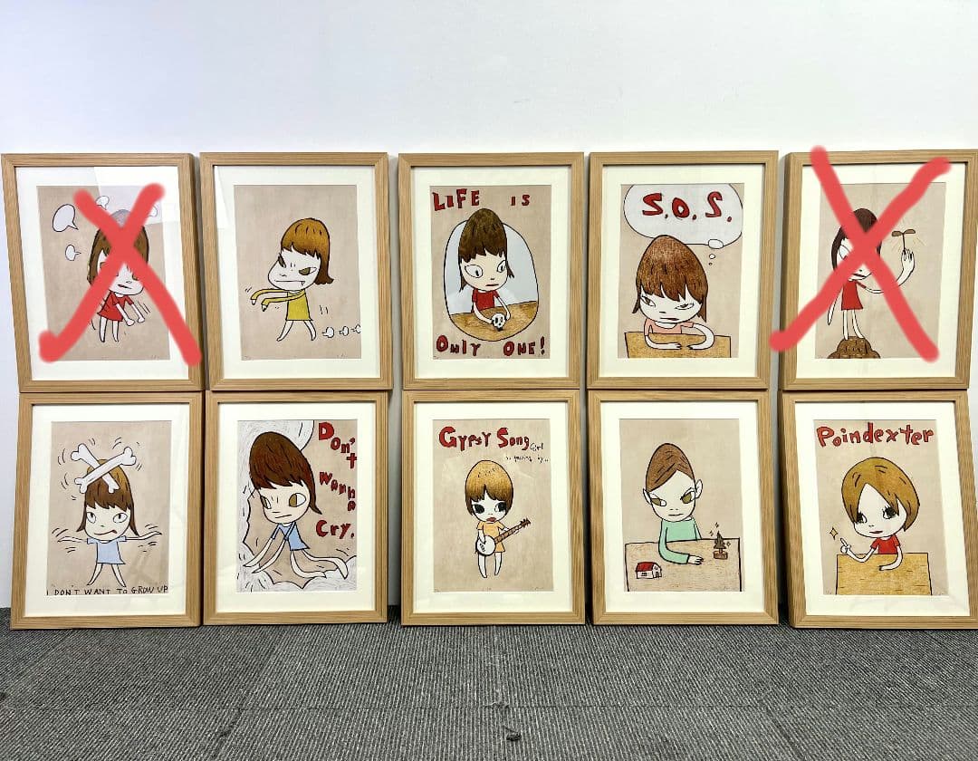 奈良美智 版画 Life is only one 作家直筆サイン入り ED50