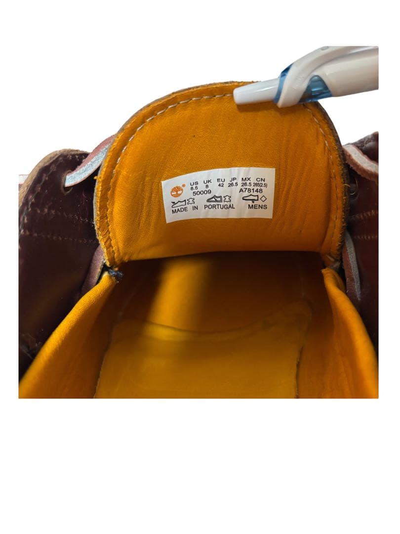 【未使用】 Timberlandティンバーランド3eyeスリーアイ　バーガンディ