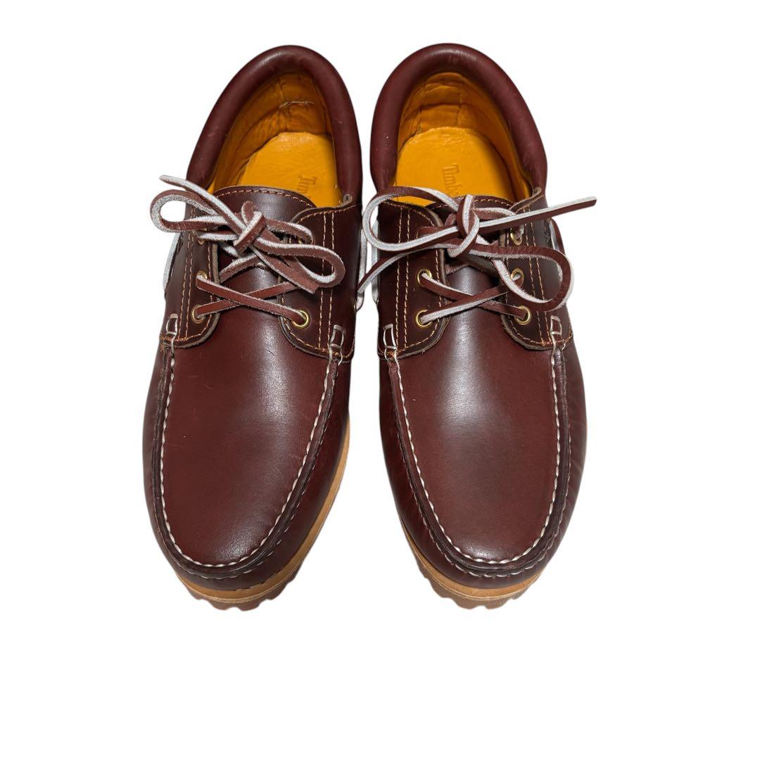 【未使用】 Timberlandティンバーランド3eyeスリーアイ　バーガンディ