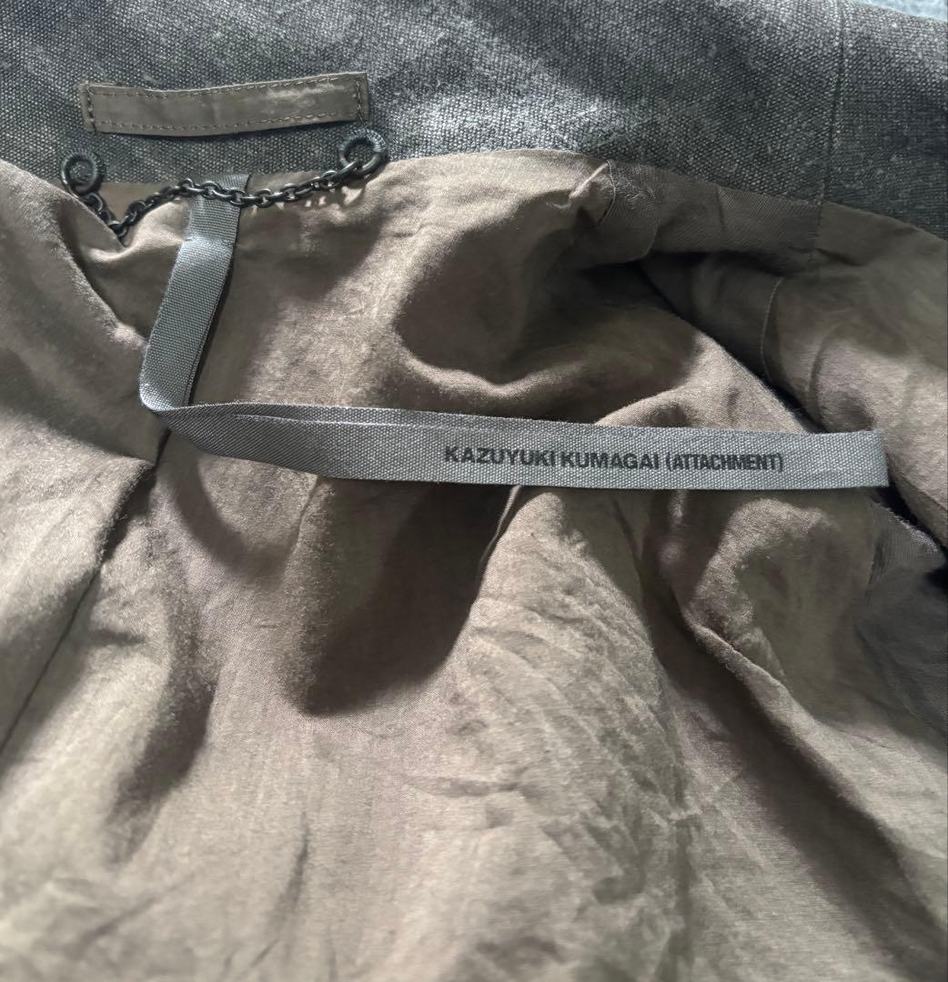 KAZUYUKI KUMAGAI attachment リネンジャケット