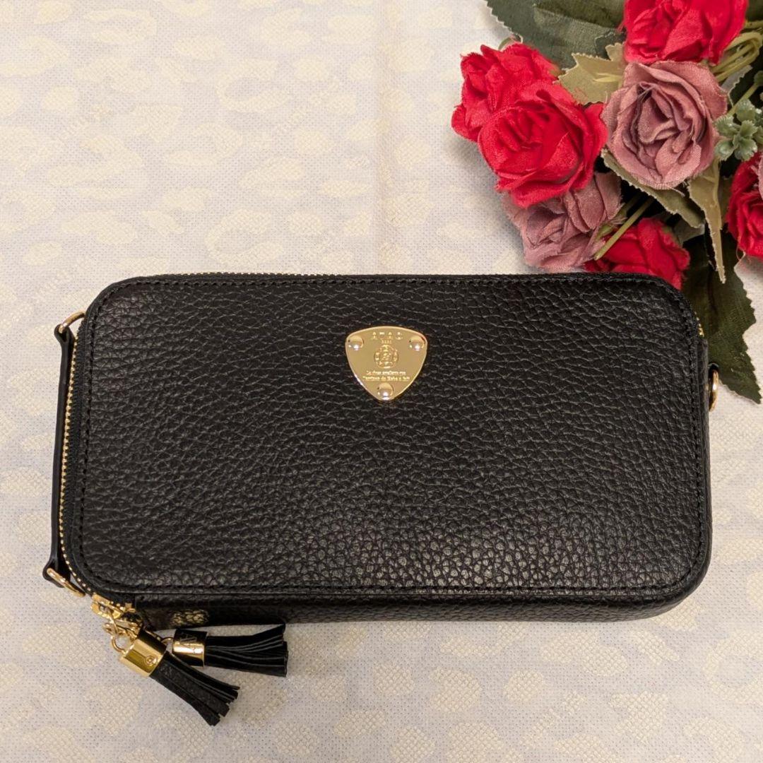 【未使用に近い】ATAO　❤️アミュレット・ケリー❤️　ブラック/ゴールド