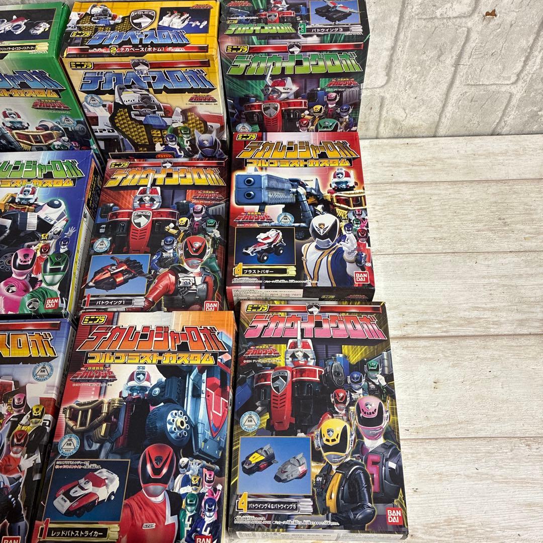 ミニプラ 特捜戦隊デカレンジャー 10個まとめ売り