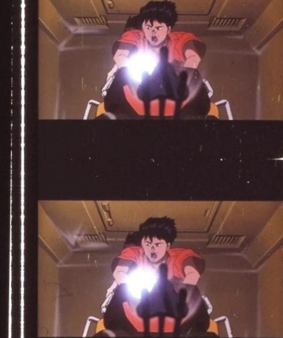 AKIRA アキラ 35mm映画フィルム 連続5コマ 大友克洋 金田 岩田光央