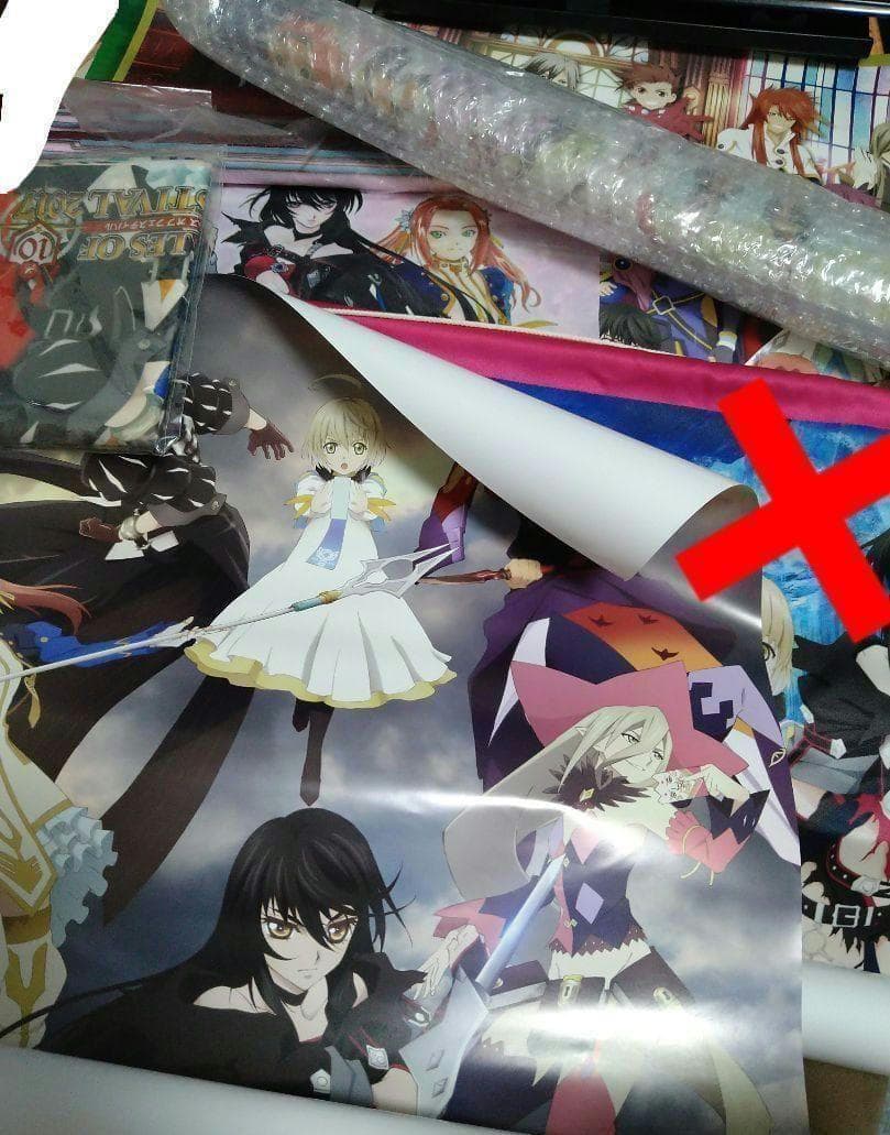 テイルズ タペストリーセット 1番くじモバイル A賞タペストリー - メルカリ