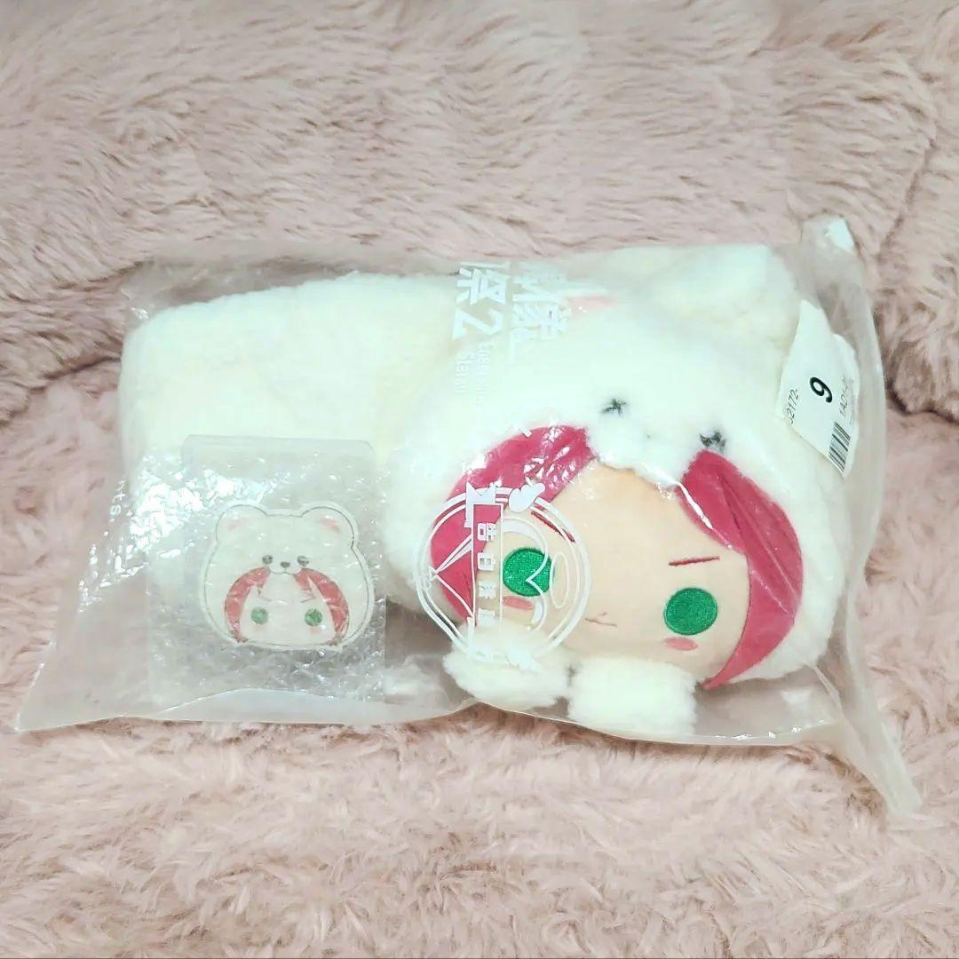 あんスタ 真緒 告白気球 白くま 白熊 しろくま マフラー - メルカリ