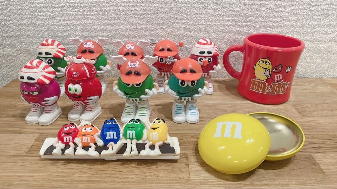 m&m's エムアンドエムズ ディスペンサー・フィギュア・ラジオ 希少品
