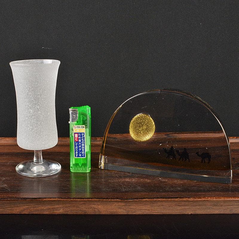 ガラス工芸 グラス タンブラー 置物など 5点まとめて V R6830