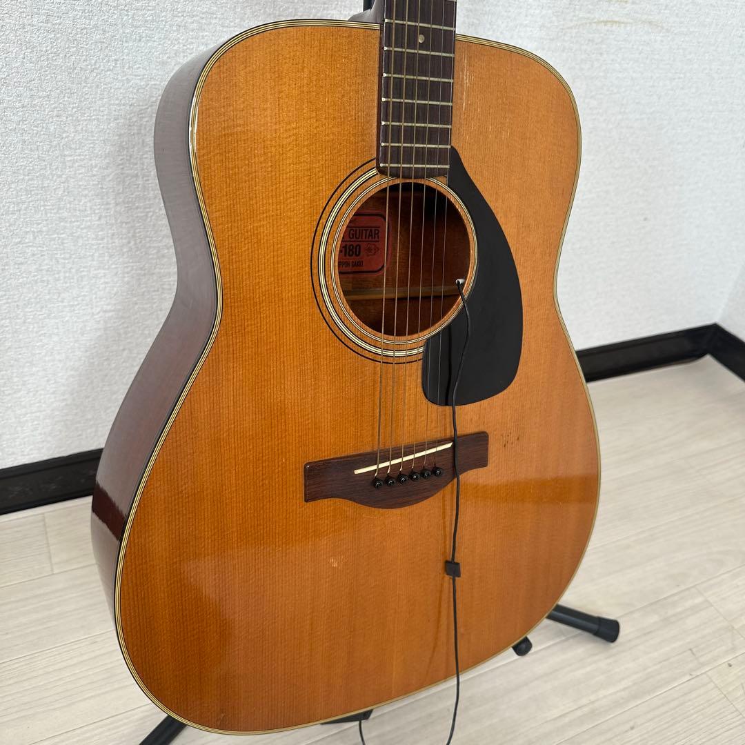 YAMAHA ヤマハ FG-180 赤ラベル ジャパンビンテージ i21※ - メルカリ