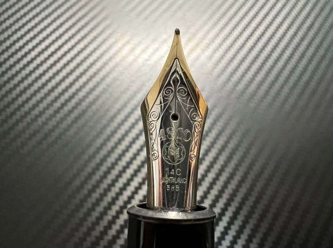 美品 モンブラン 149 14C 中白 万年筆 M 中字 1973-1982年