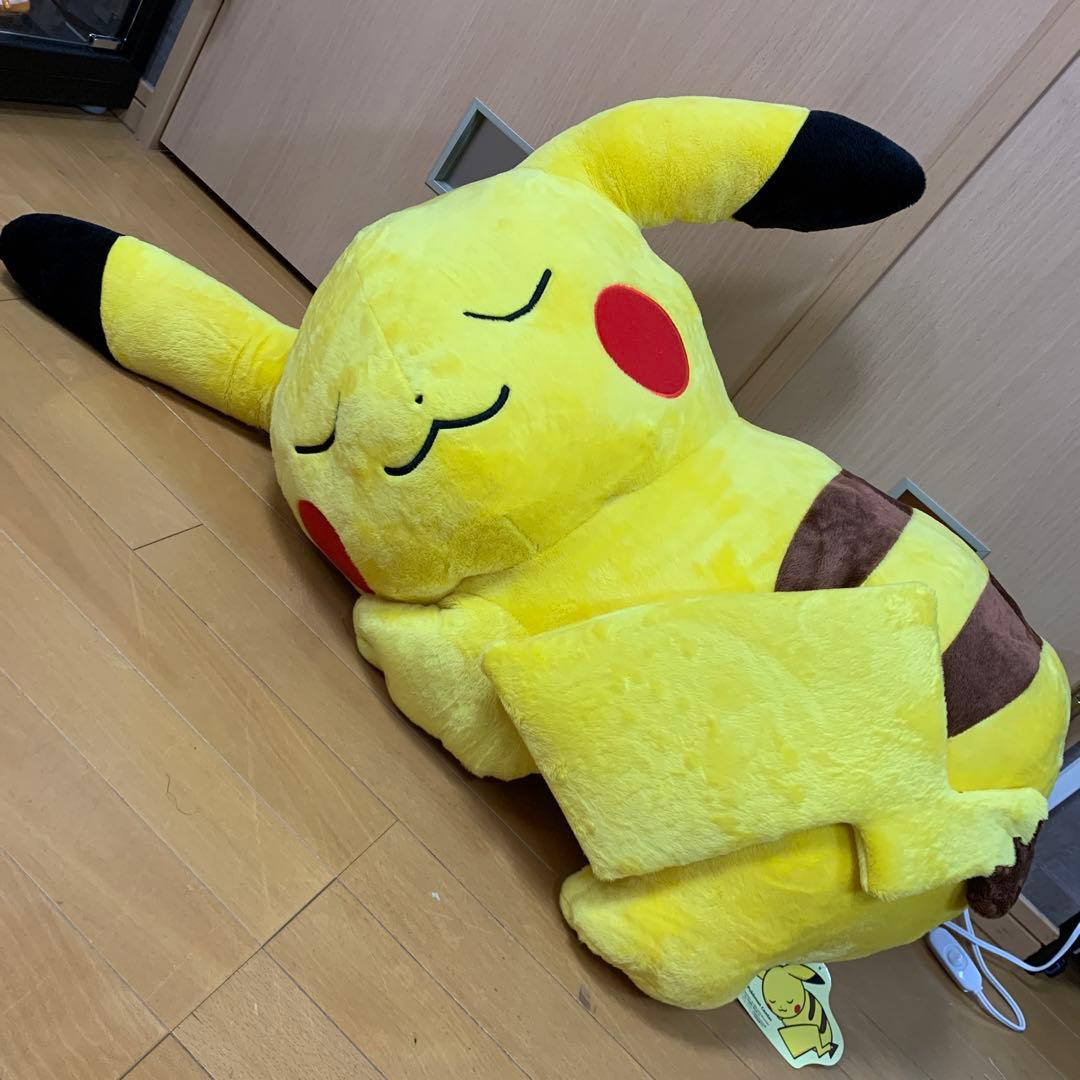 ポケモンセンターすやすやぬいぐるみおねむりピカチュウ ポケモン