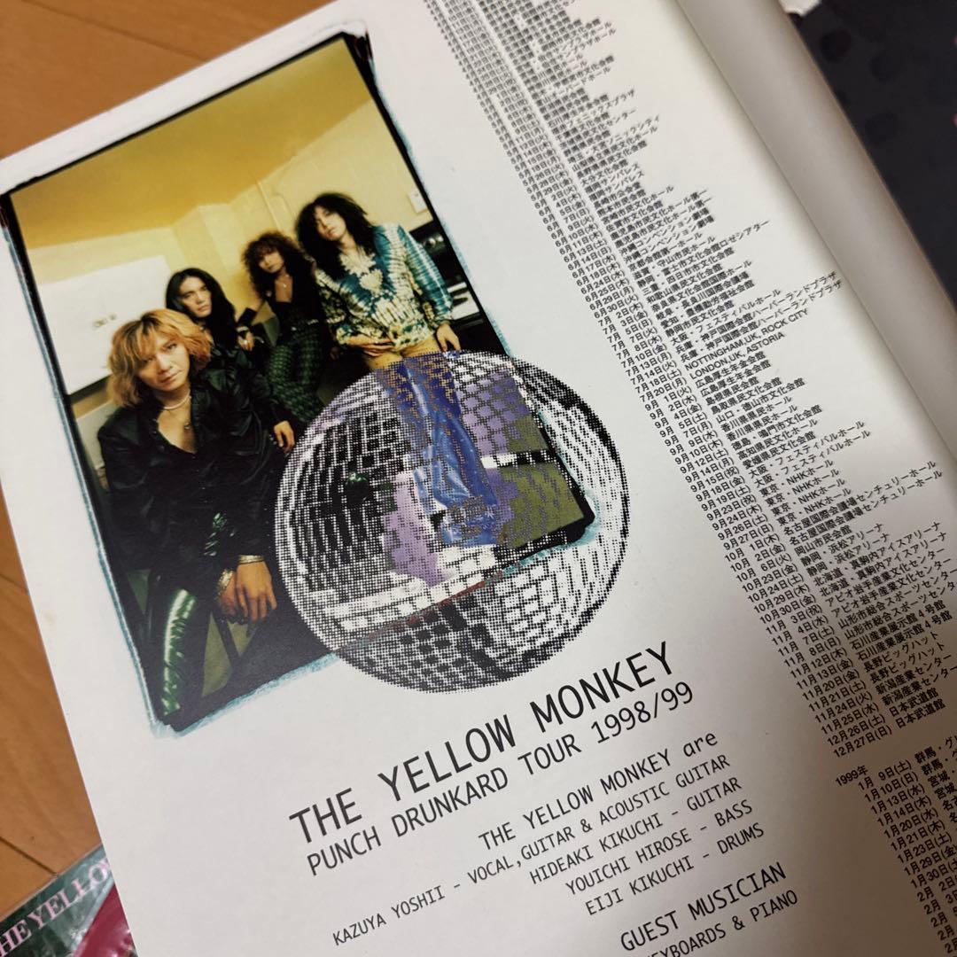 THE YELLOW MONKEY 会報 ツアーパンフ 写真集 まとめ売り