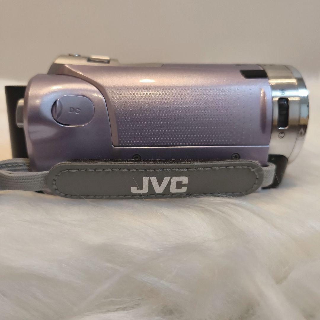 美品 JVC ビデオカメラ Everio GZ-HM33-V バイオレット