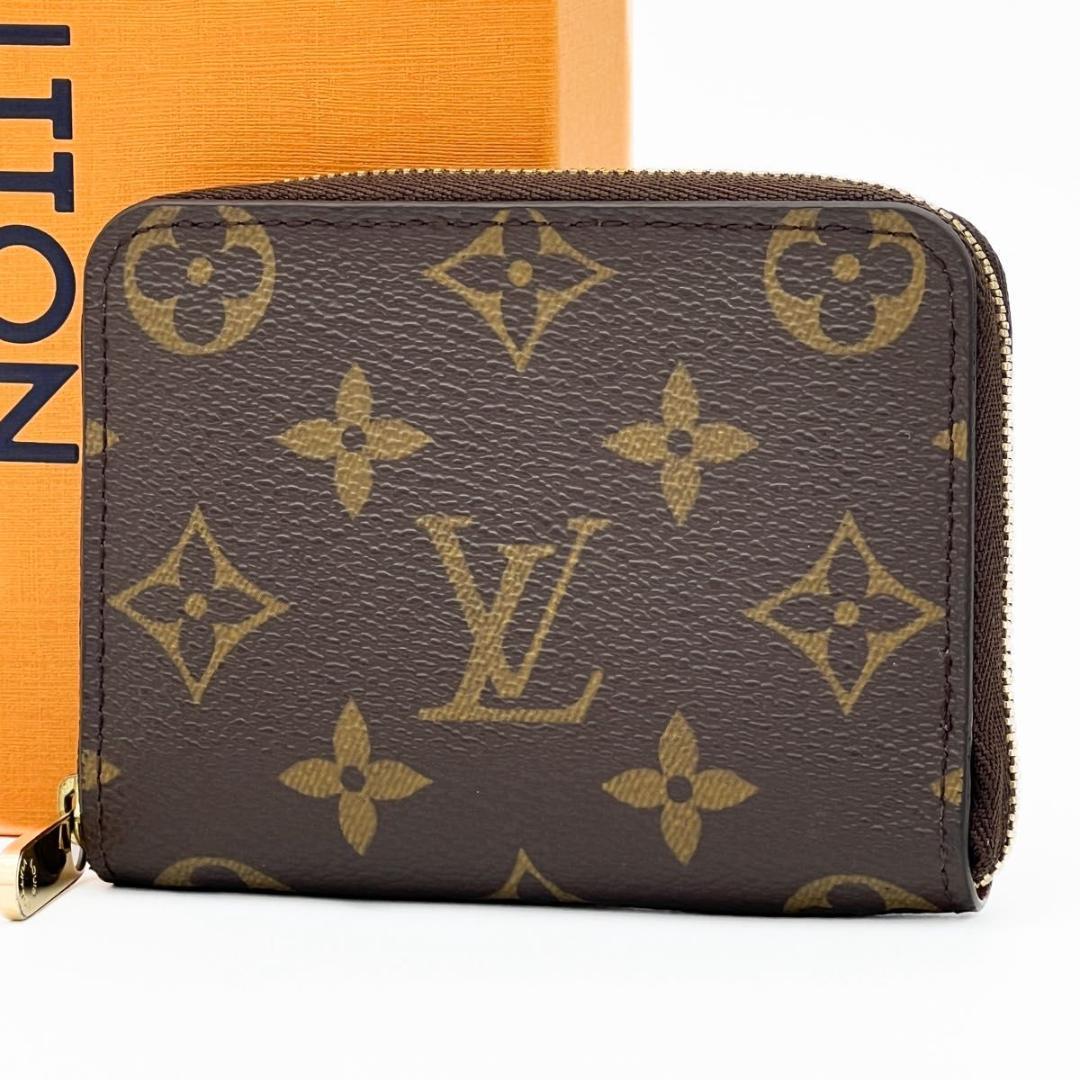 【美品】ヴィトン モノグラム ジッピーパース ラウンド 財布 ケース