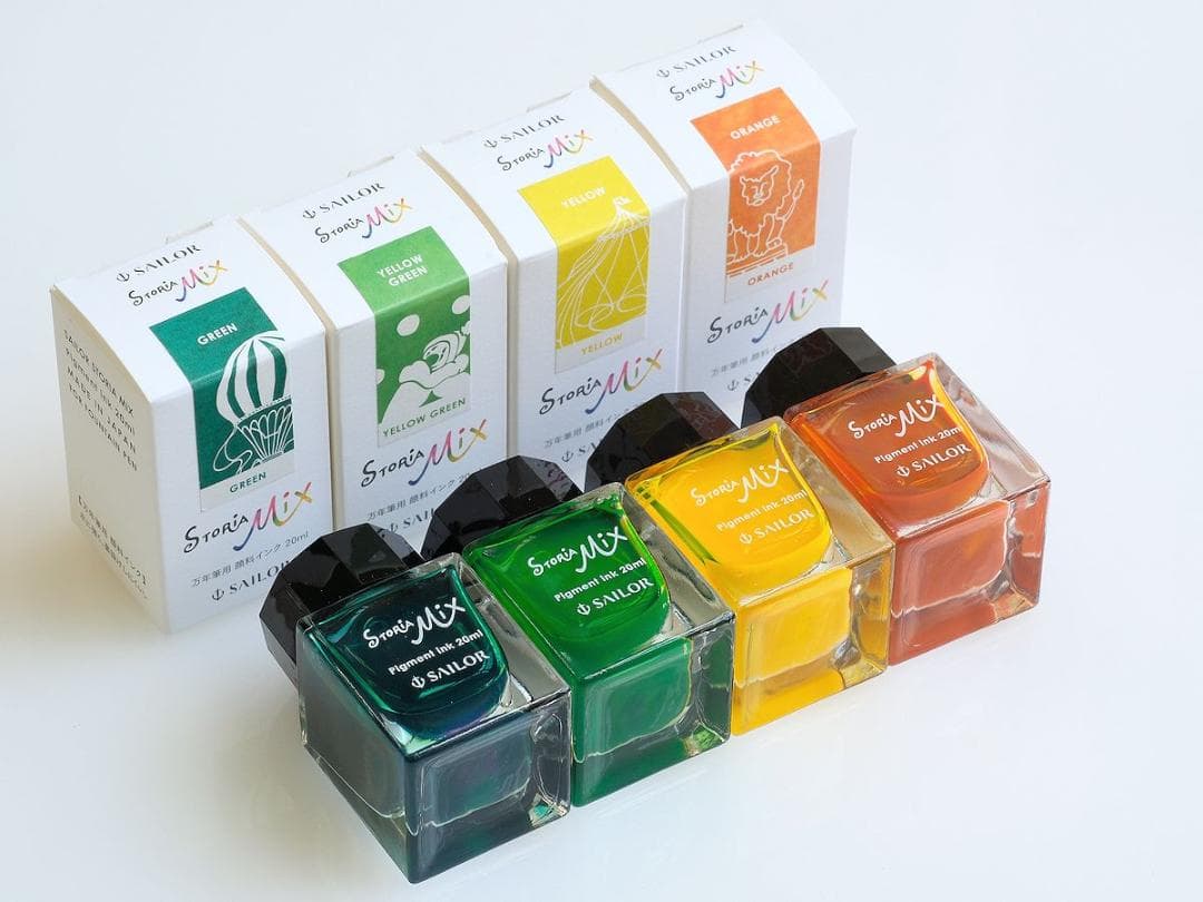 【Amami アウトレット】セーラー万年筆インク特集STORiA 8色＋1セット