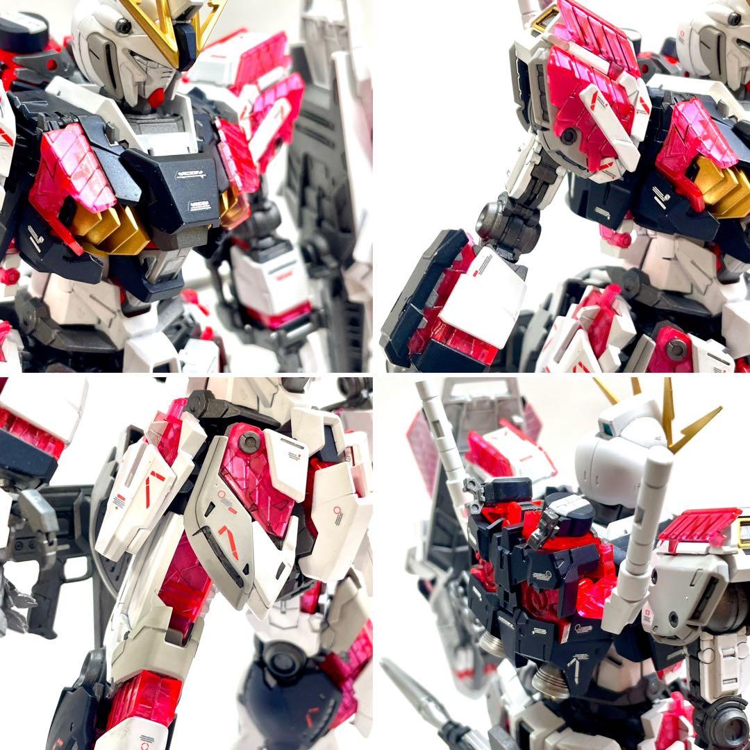 MGナラティブガンダムver.ka νガンダム配色 全塗装 完成品 - メルカリ