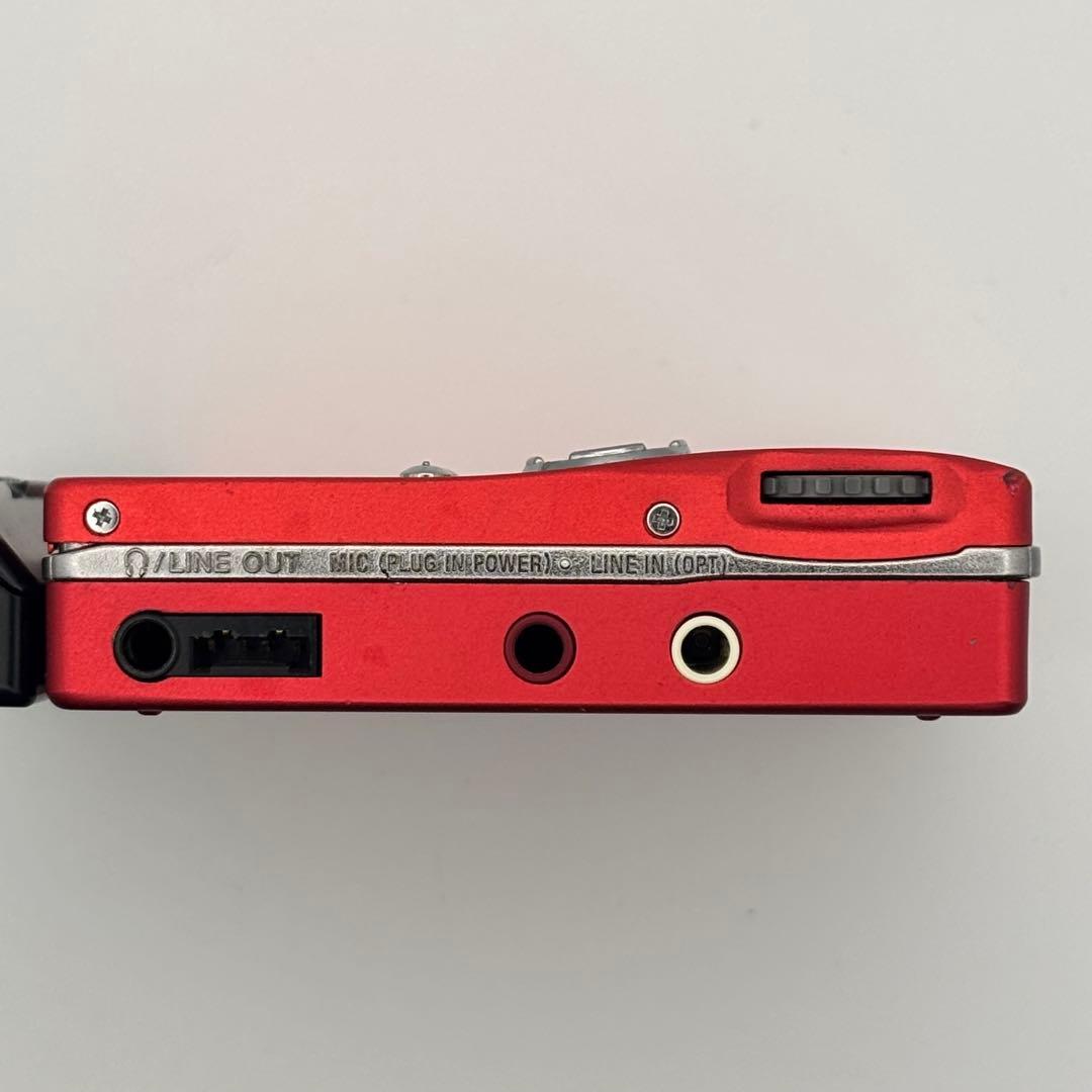 SONY MZ-R909 ソニー MDウォークマン レッド MDレコーダー - メルカリ