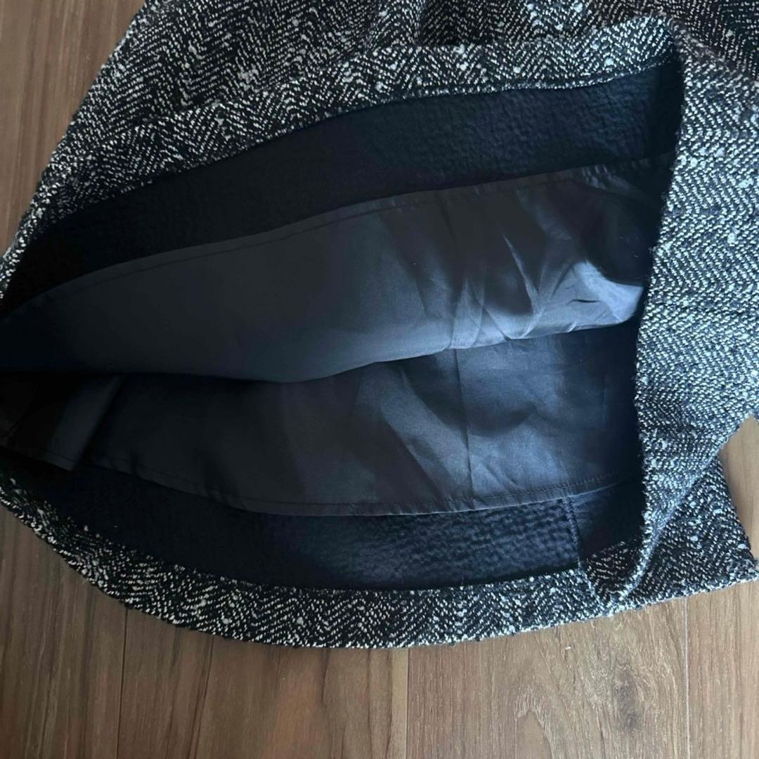 グレー ツイード セブンテン　美品　キュロット