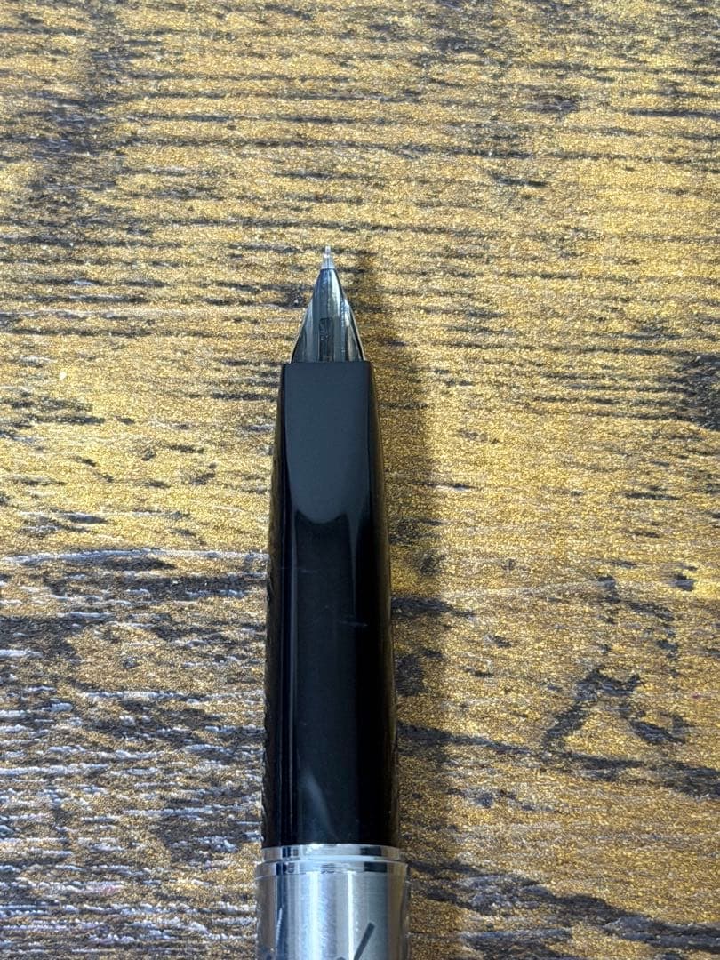 新品未使用　1980年代　蝕刻　竹と雉　白金　万年筆 18金　細字　コンバーター