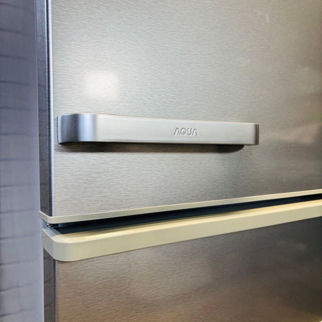 22年製 355L 冷蔵庫 大容量 人気モデル AQUA【地域限定配送無料】
