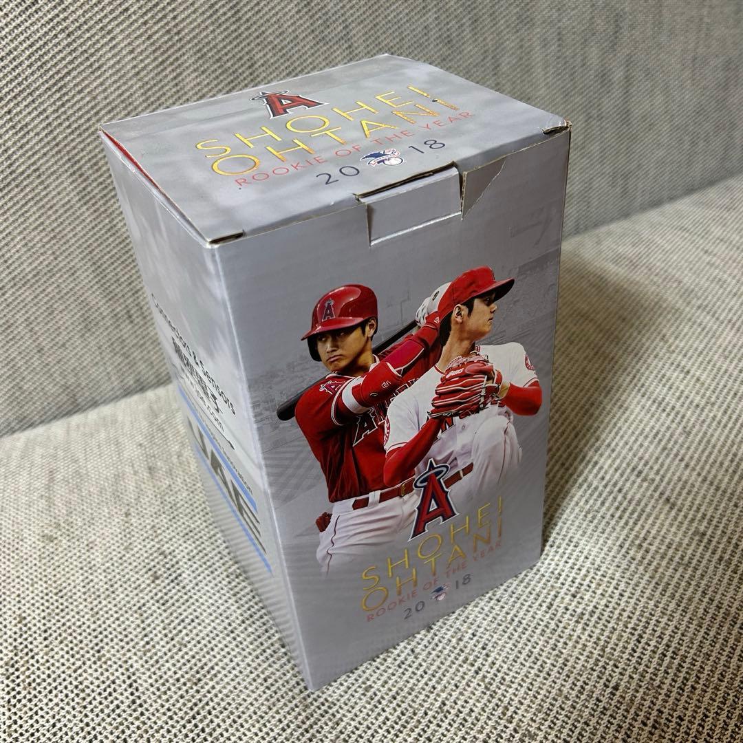非売品】大谷翔平2018 ルーキーオブザイヤーボブルヘッド - メルカリ