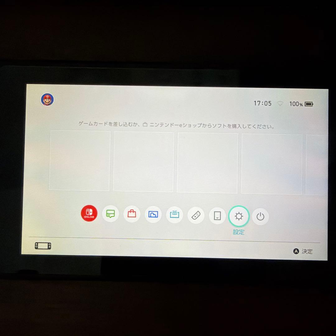 Nintendo Switch 本体 グレー Joy-Con +microSD