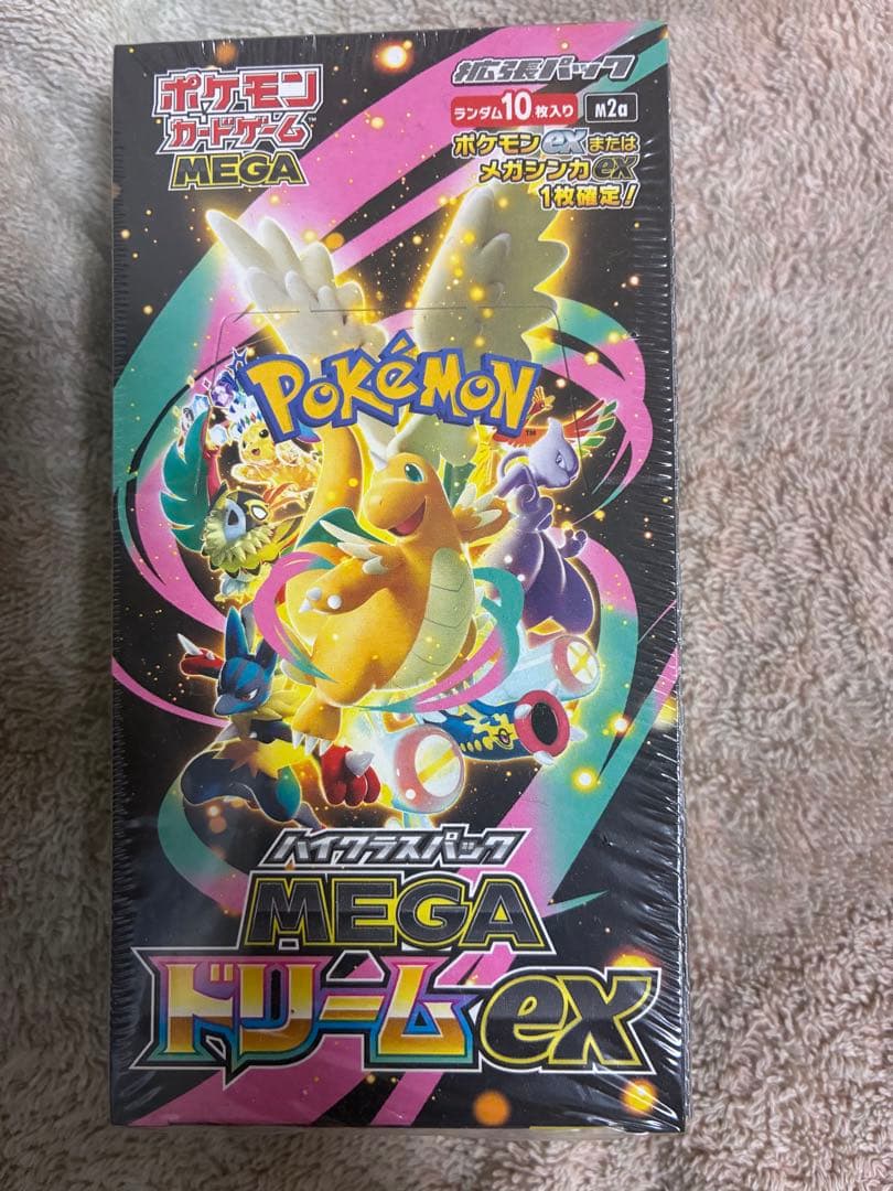 ポケモンカード MEGA ドリームex 1BOX シュリンク付き - メルカリ