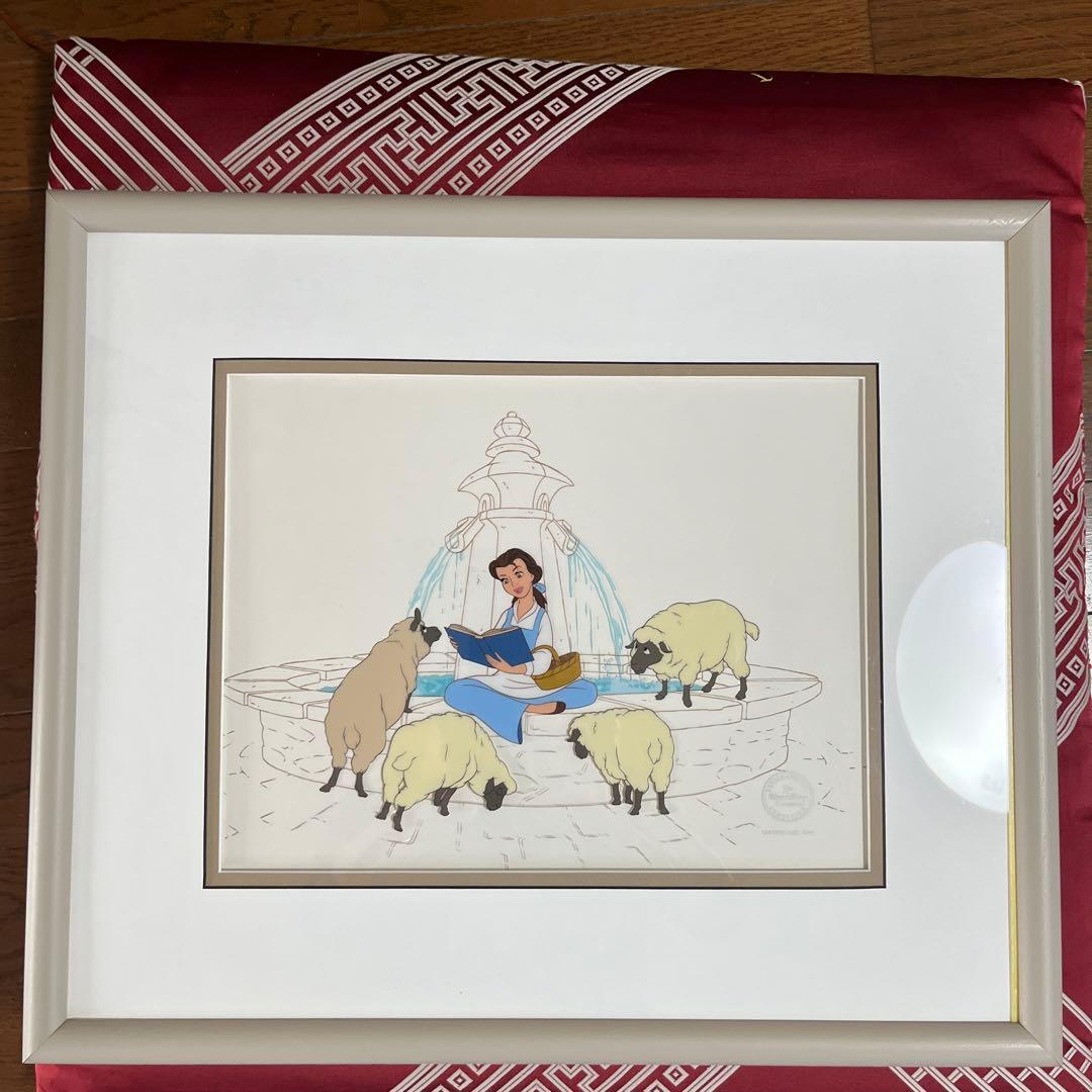 ディズニー 美女と野獣 セル画 2500枚限定 1990年代