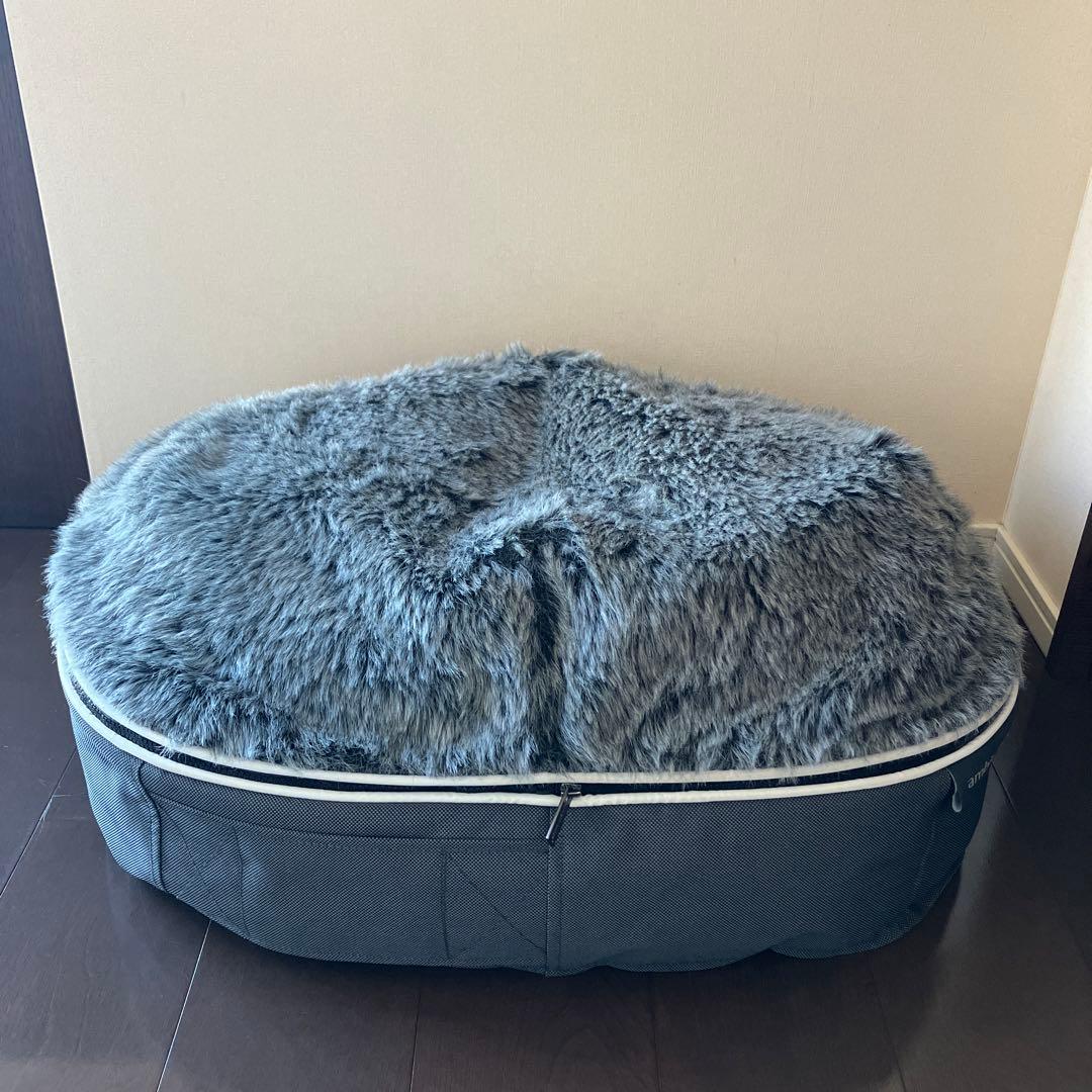 アンビエントラウンジ】犬ペットラウンジグレーLOW エリート・キルト