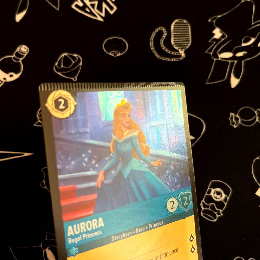【希少 エラーカード】Lorcana ロルカナ AURORA Foiled