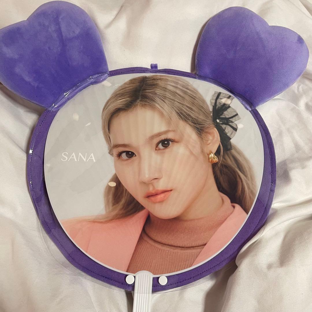 twice サナ うちわケース うちわセット - メルカリ