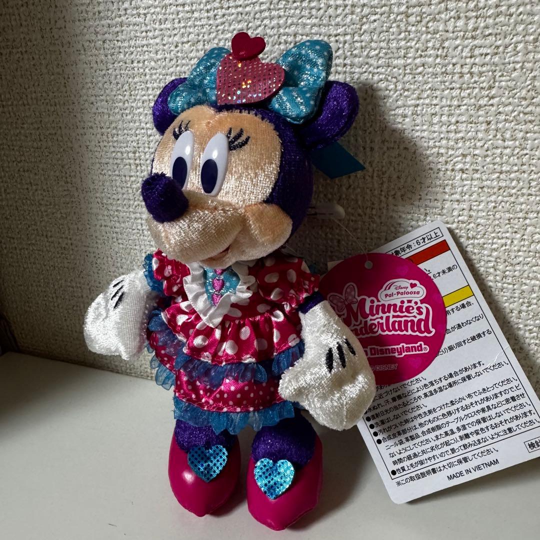 ディズニーパルパルーザ ミニーのファンダーランド ぬいぐるみバッジ