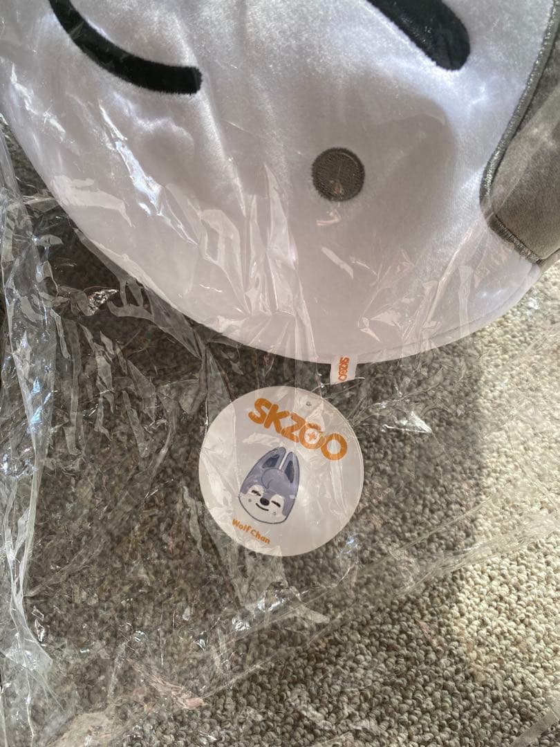 SKZOOクッション　頭とお尻セット　ウルフチャン