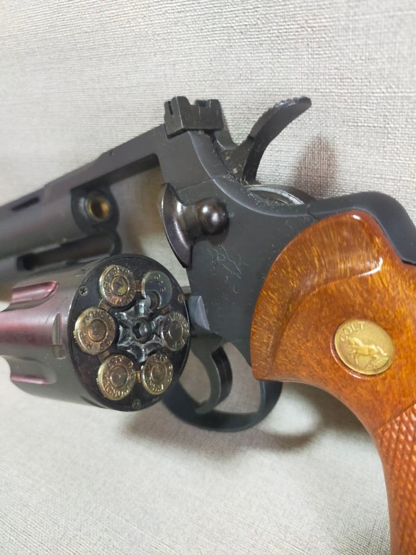 タナカ コルトパイソン 6インチ ガスガン HW