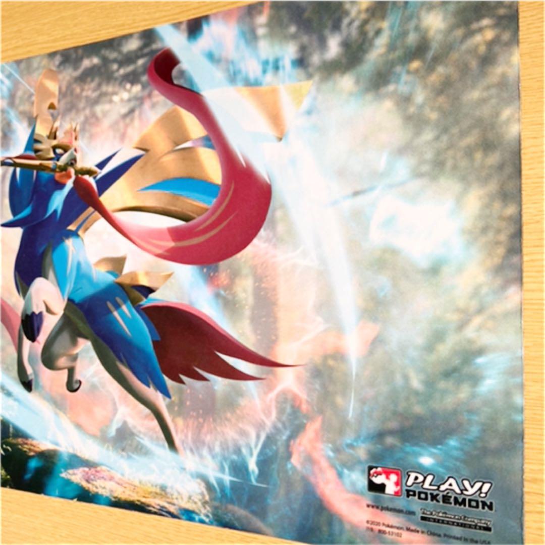 ザシアン プレイマット 海外品 ザシアン top 8 プレイマット ポケモン