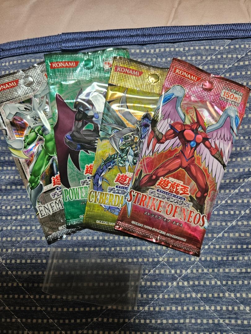 ストラクチャーデッキ 閃光の波動 限定品 白スリーブ 初期ロゴ+パック