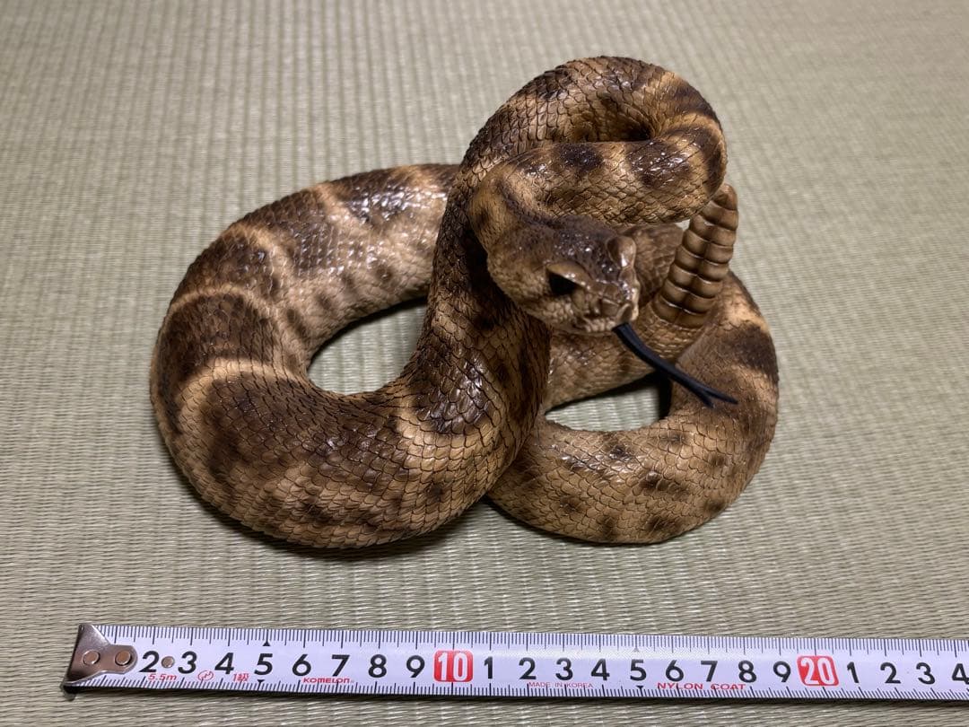 新品】金運 財運 ダイヤモンドバッグガラガラヘビ 北欧インテリア