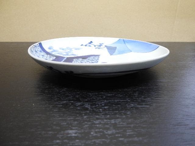 伊万里染付皿 大明成化年製 M293