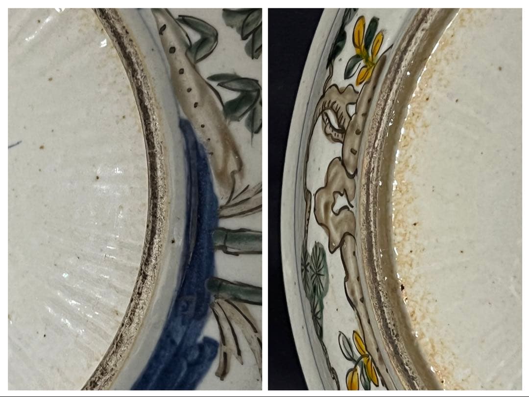 中国古美術 清時代釉裏紅龍文皿【天啟年製】在銘 F55-0