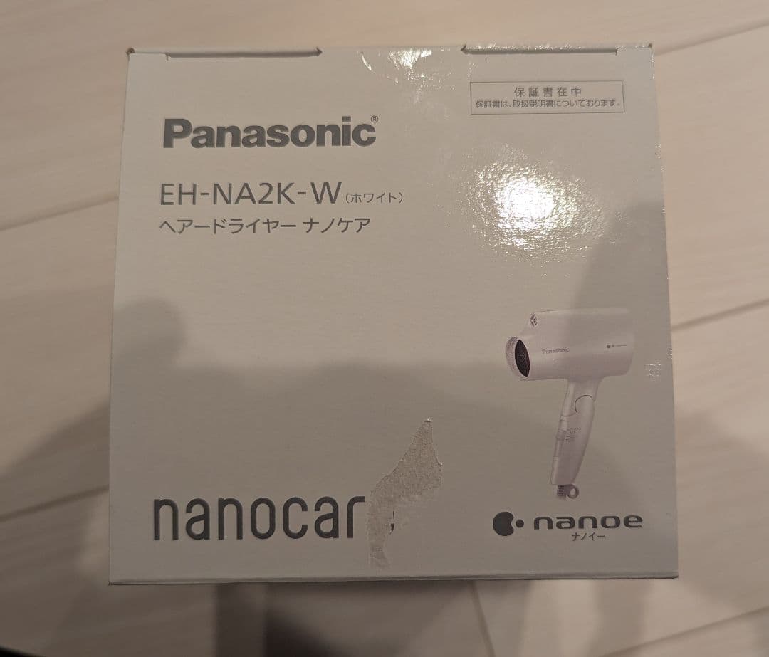 Panasonic EH-NA2K-W ヘアドライヤー