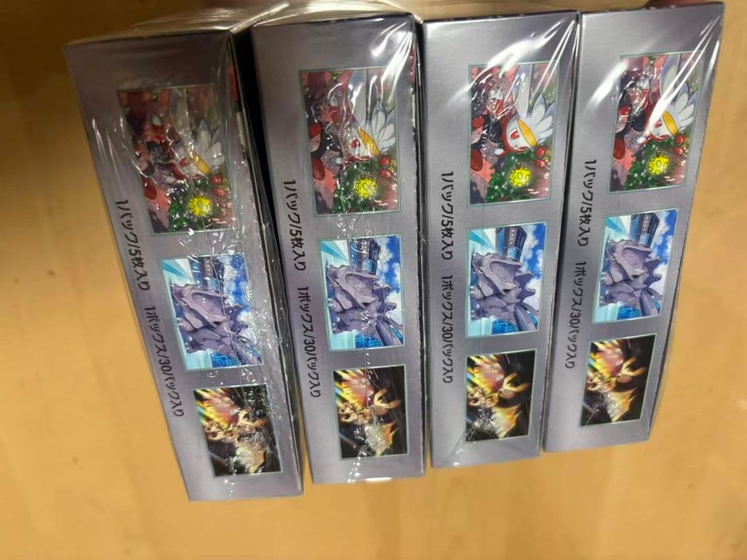 ポケモンカードゲームステラミラクル4BOX　未開封