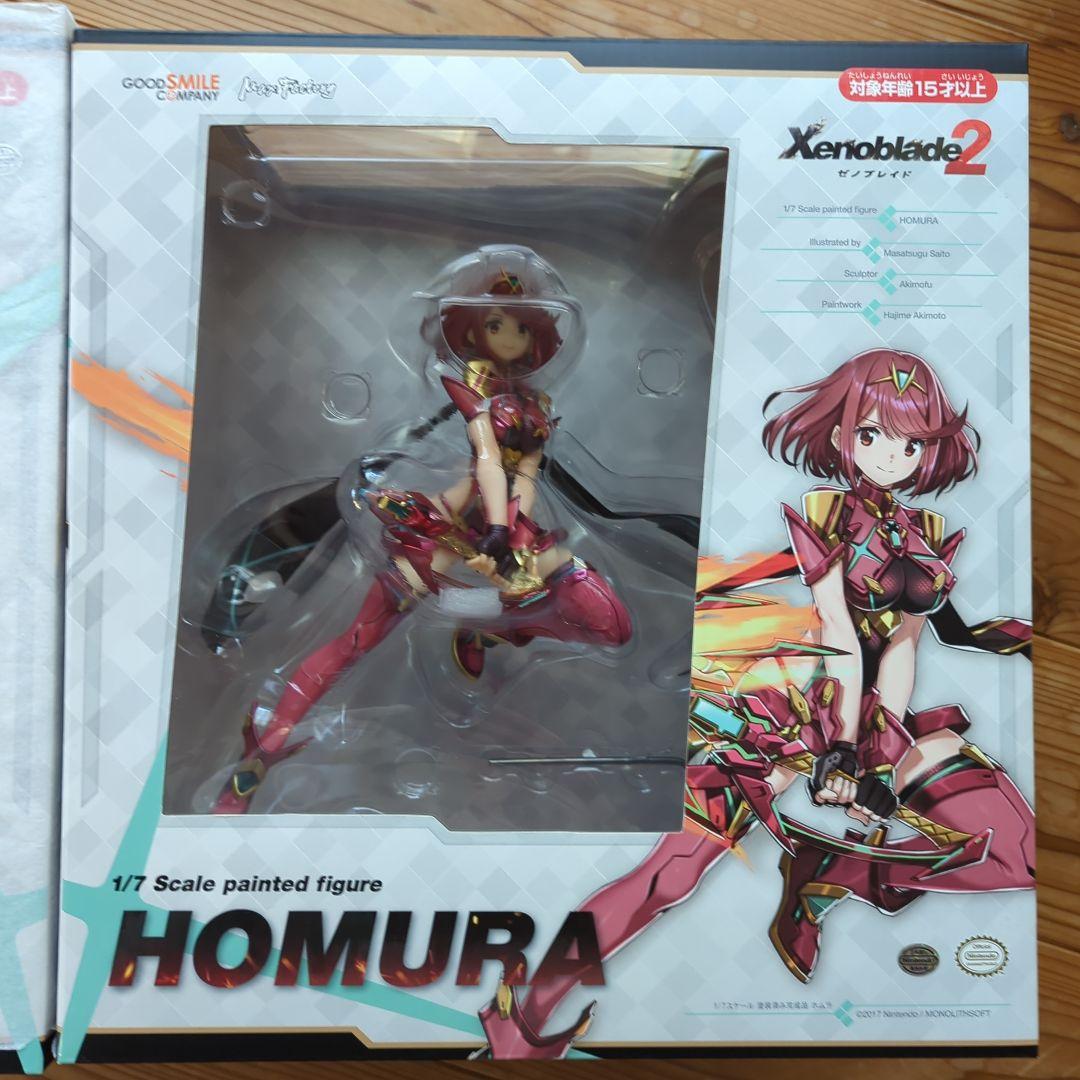 新品未開封 ゼノブレイド2ホムラヒカリ 1/7スケールフィギュア 2体セット