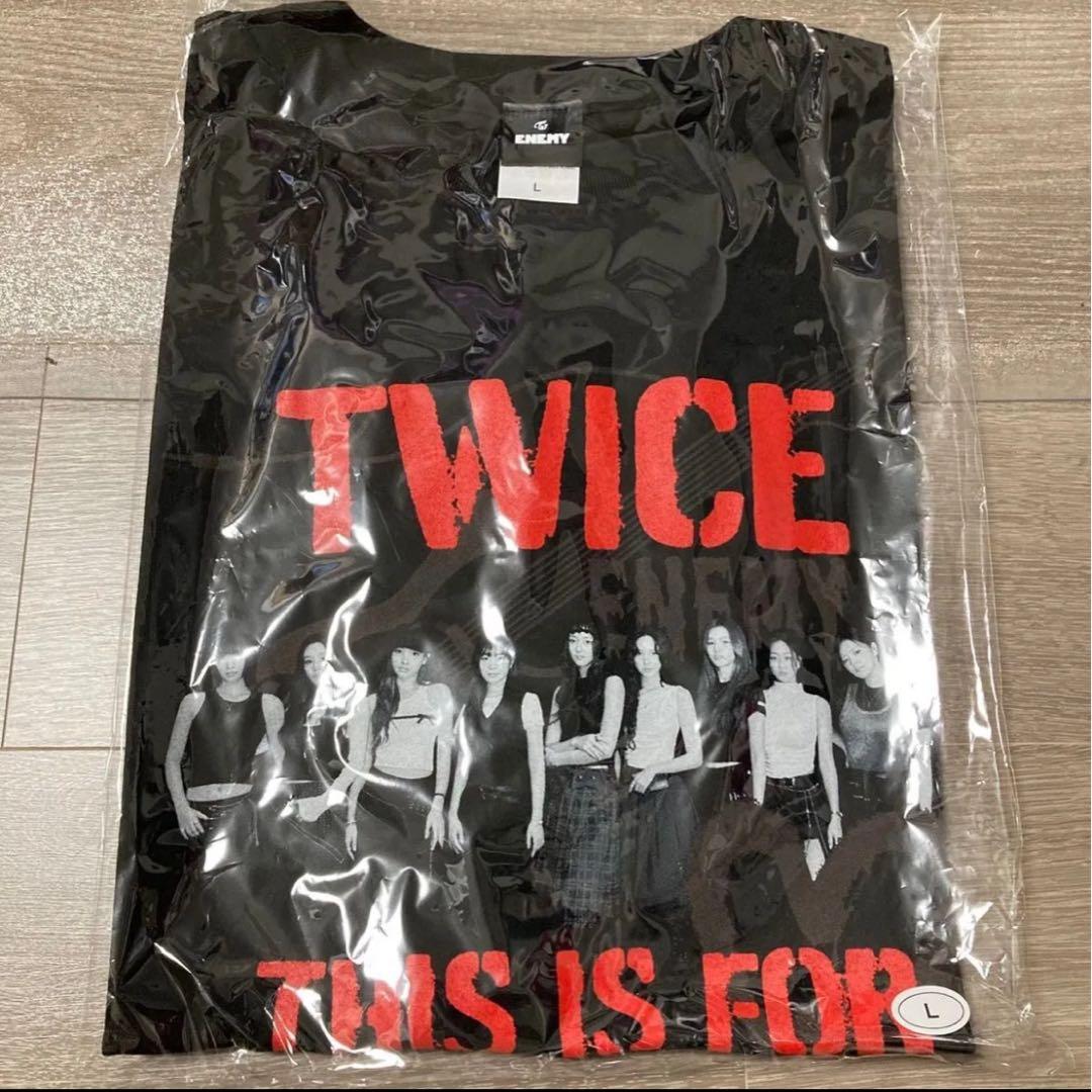 TWICE ENEMY Tシャツ Lサイズ 新品未開封 - メルカリ