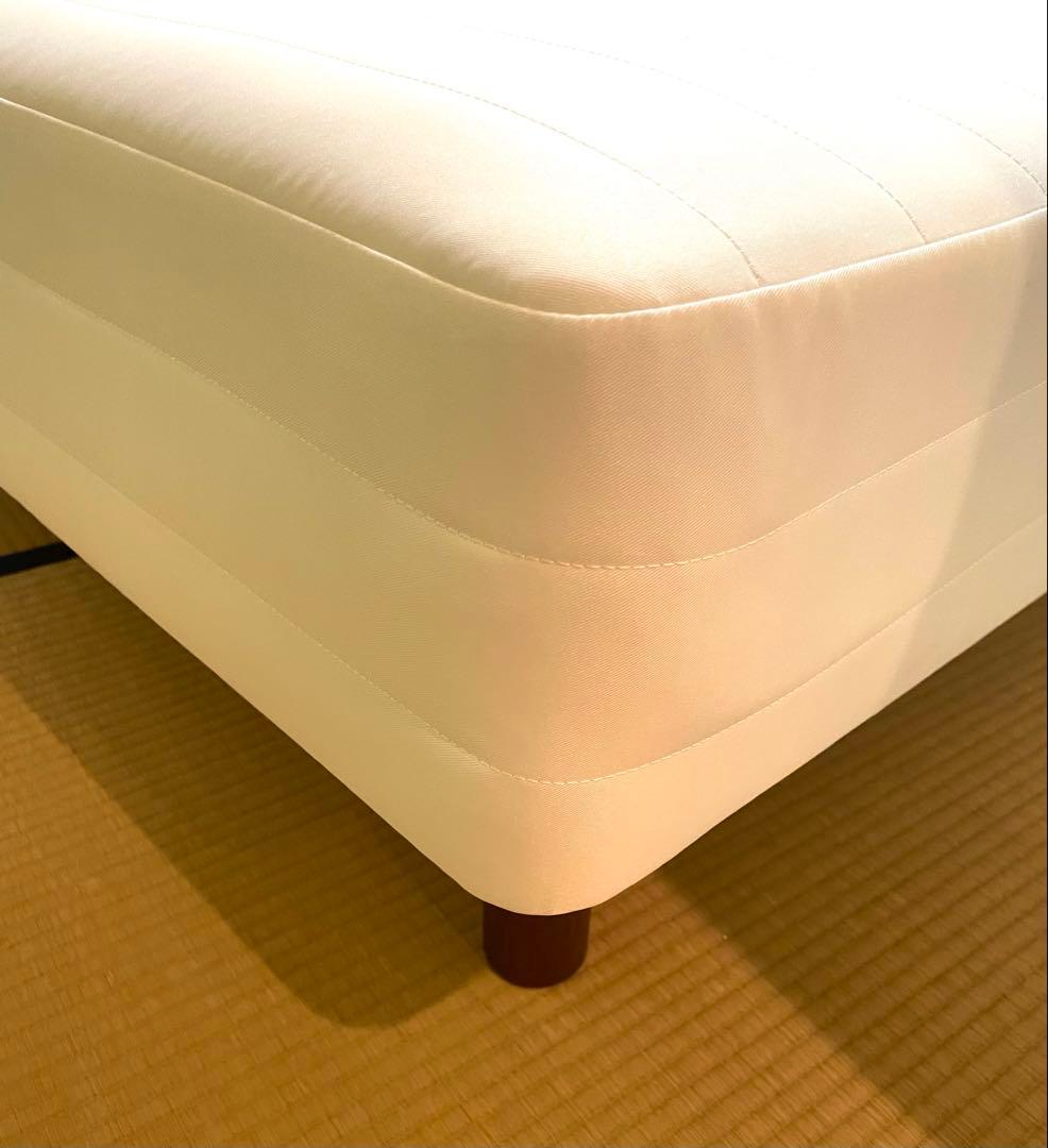 無印　無印良品　MUJI シングルベッド　脚付マットレス